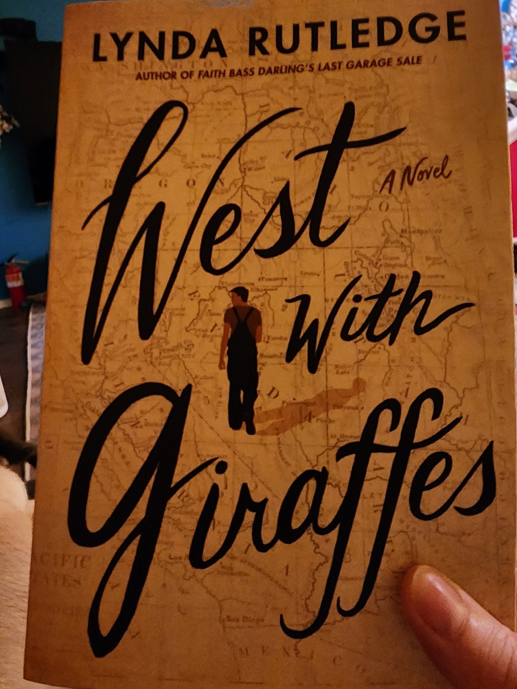 West with Giraffes by Lynn Rutledge